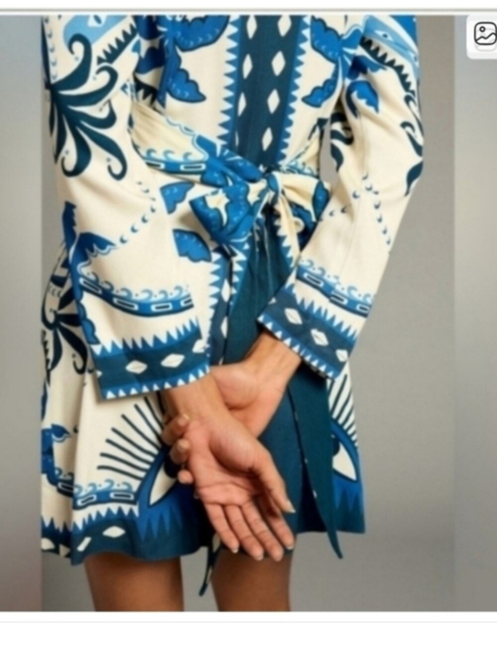 FARM Rio Wrap Minidress - Picture 4 of 5